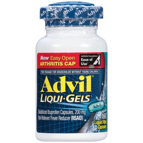 Advil Easy Open Liqui-Gels Ibuprofen Pain Reliever & Fever Reducer - 160.0 Ea