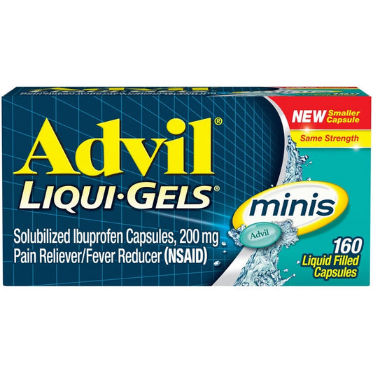 ADVIL LIQUI-GELS 200MG MINIS 160CT