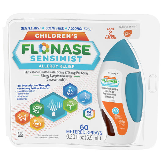 Children's Flonase Sensimist 24 Hour Allergy Relief Nasal Spray - 0.2 Oz