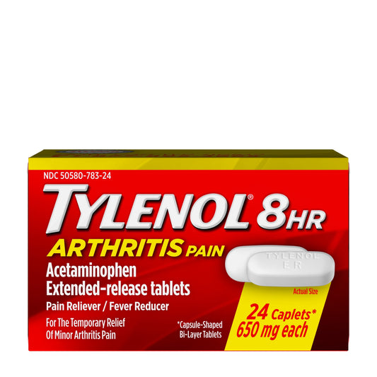 TYLENOL ARTHRITIS 8HR CAPLET 24CT