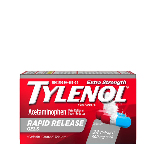 Tylenol Extra Strength Rapid Release Gelcaps 24 Caps by Tylenol