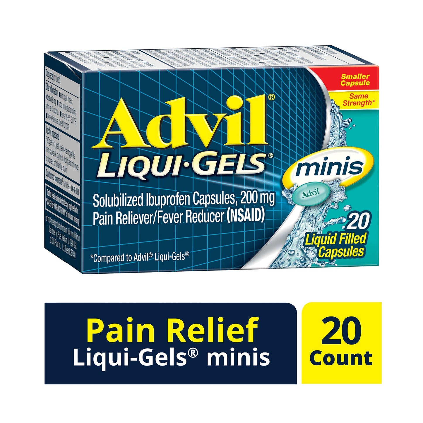 ADVIL LIQUI-GELS 200MG MINIS 20CT