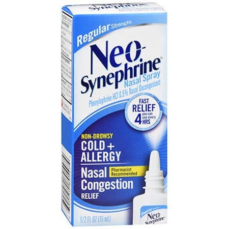 Neo-Synephrine Cold & Sinus Regular Strength Nasal Decongestant Spray - 0.5 Fl Oz