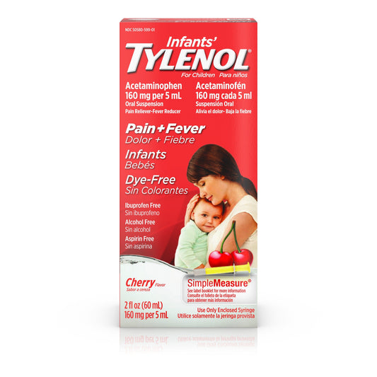 TYLENOL INFANT DYE-FREE CHERRY SYR 2OZ