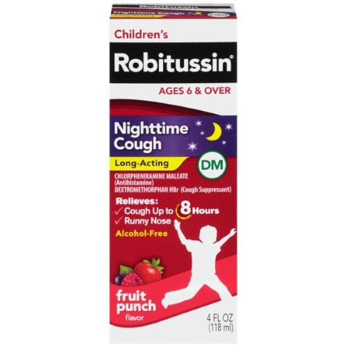 ROBITUSSIN DM CHILD NITE COUGH LIQ 4OZ