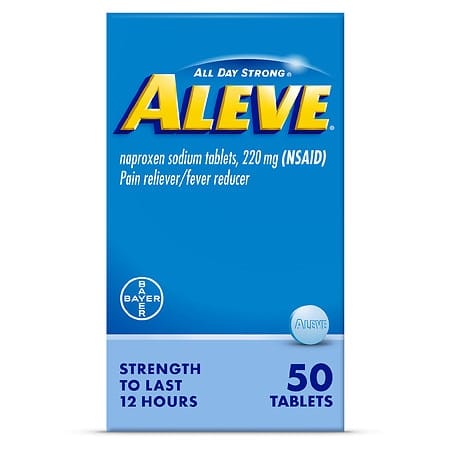 ALEVE 220MG TABLET 50CT