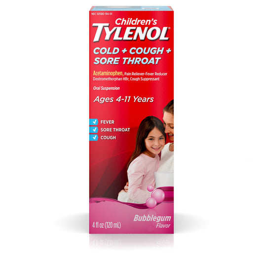 TYLENOL CHILD COLD+CGH+ST SUS BBLGM 4OZ - vivajacksonheights