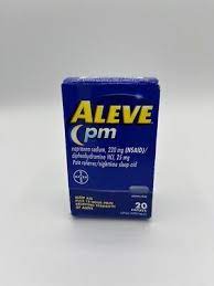 ALEVE 220MG LIQUID GELS 20CT