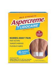 Aspercreme Lidocaine Patches Xl 3 Each by Aspercreme