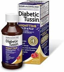 Diabetic Tussin Nighttime Cold & Flu - 4 Oz |